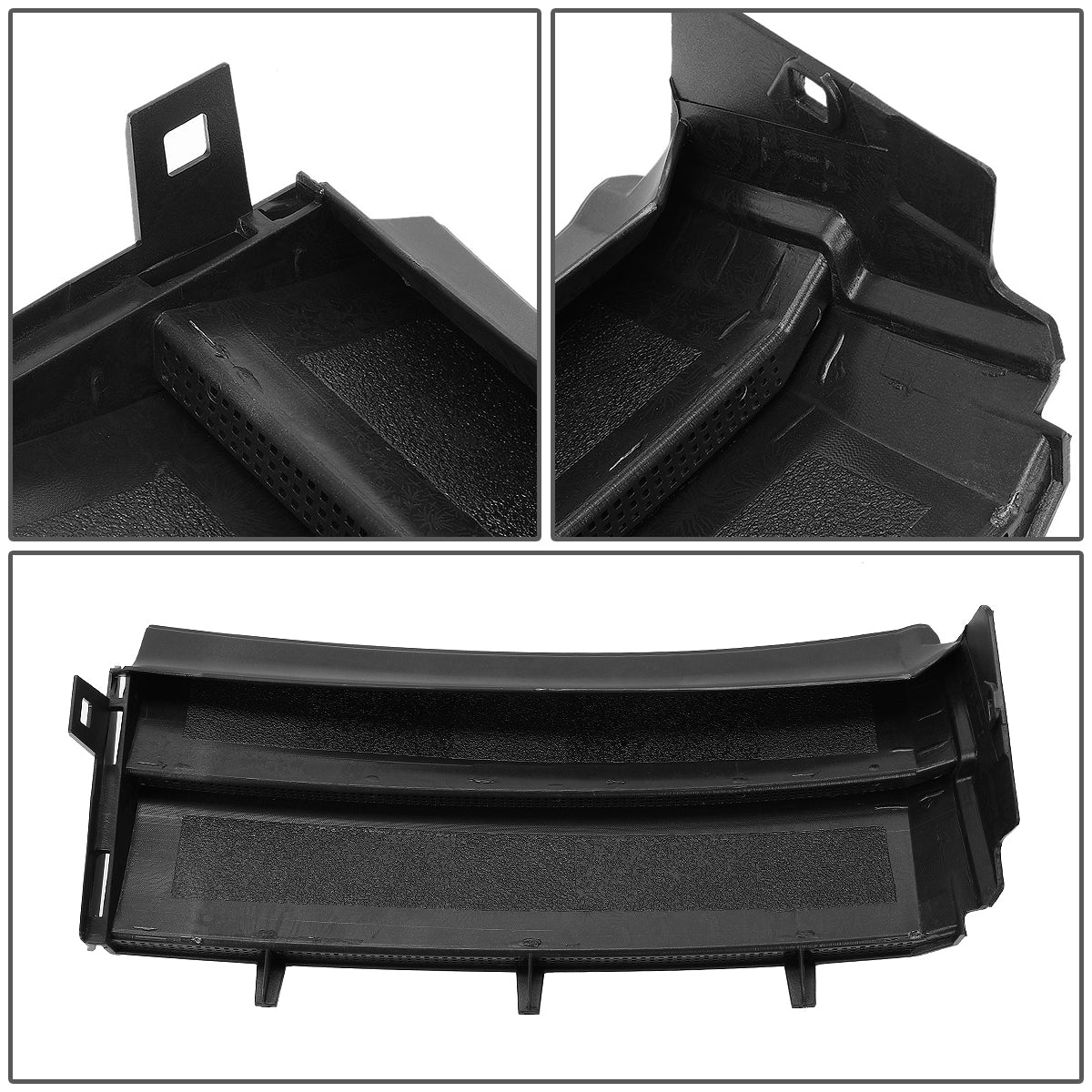 PARRILLA GRILLE - 03-12 RANGE ROVER - SIDE VENT - BOLT ON - FITS L322 MODELS ONLY - GRAY / SILVER