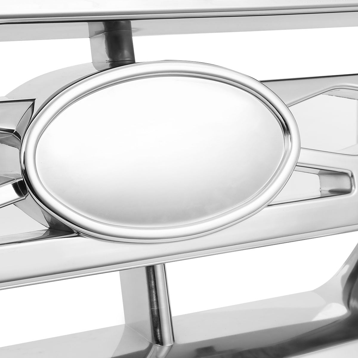 PARRILLA GRILLE - 10-13 LAND ROVER LR4 -DIAMOND MESH STYLE - FRONT UPPER - ABS - CHROME