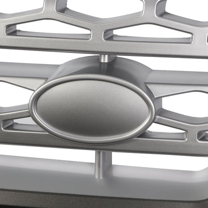 PARRILLA GRILLE - 10-16 LAND ROVER LR4 - DIAMOND MESH STYLE - FRONT UPPER - ABS - GRAY / SILVER