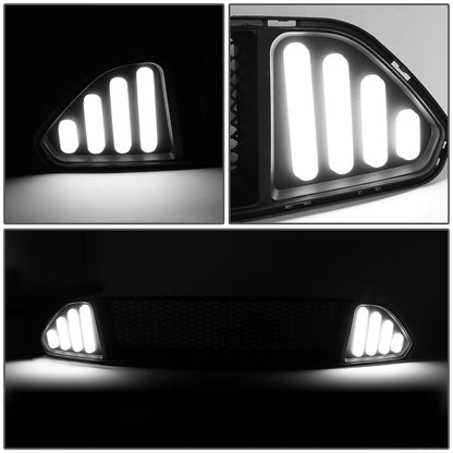 PARRILLA GRILLE - 15-17 FORD MUSTANG - BADGELESS HONEYCOMB MESH - BLACK