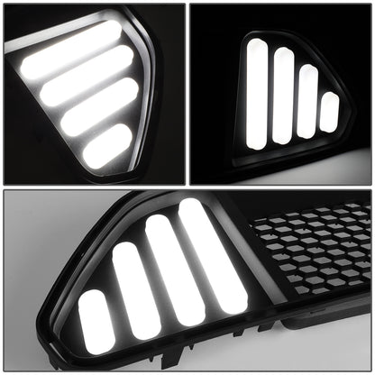 PARRILLA GRILLE - 15-17 FORD MUSTANG - BADGELESS HONEYCOMB MESH - BLACK