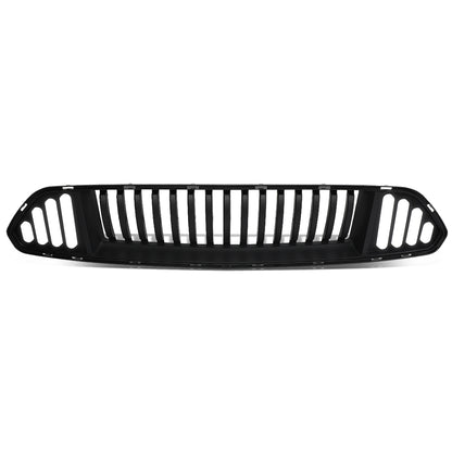 PARRILLA GRILLE - 15-17 FORD MUSTANG - BADGELESS VERTICAL STYLE - W/ LED LIGHT - BLACK