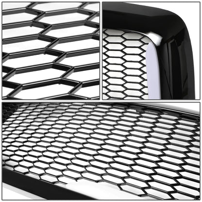 PARRILLA GRILLE - 06-08 DODGE RAM 1500 / 06-09 DODGE RAM 2500, 3500 - HONEYCOMB MESH - W/ LED DRL LIGHT - LED'S REQUIRE WIRING INTO EXISTING LIGHTING - BLACK