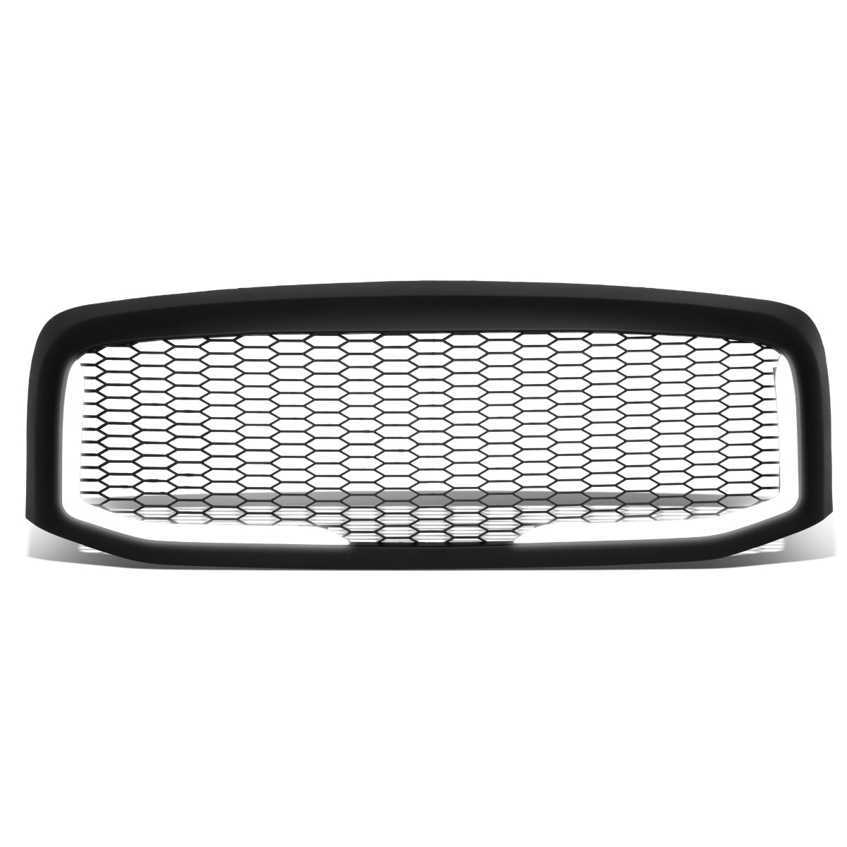 PARRILLA GRILLE - 06-08 DODGE RAM 1500 / 06-09 DODGE RAM 2500, 3500 - HONEYCOMB MESH - W/ LED DRL LIGHT - LED'S REQUIRE WIRING INTO EXISTING LIGHTING - MATTE BLACK