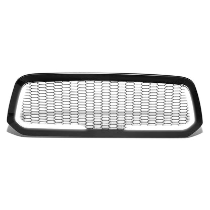 PARRILLA GRILLE - 13-18 DODGE RAM 1500 / 2018 DODGE RAM 1500 CLASSIC - DOES NOT FIT REBEL MODEL - HONEYCOMB MESH - W/ LED DRL LIGHT - LED'S REQUIRE WIRING INTO EXISTING LIGHTING - BLACK