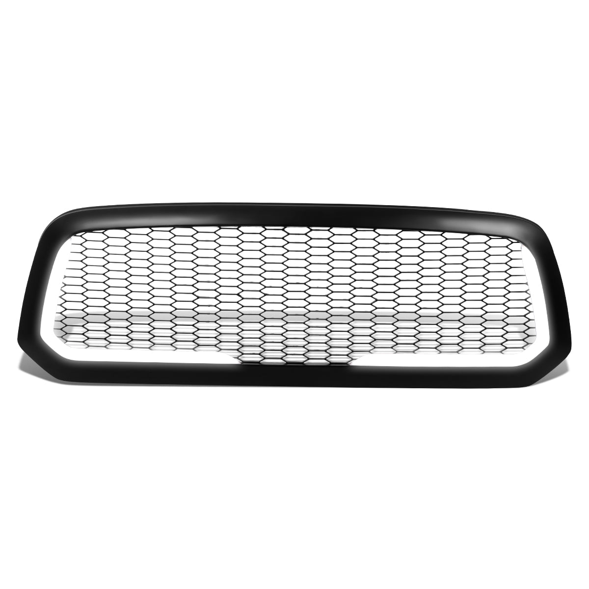 PARRILLA GRILLE - 13-18 DODGE RAM 1500 / 2018 DODGE RAM 1500 CLASSIC - DOES NOT FIT REBEL MODEL - HONEYCOMB MESH - W/ LED DRL LIGHT - LED'S REQUIRE WIRING INTO EXISTING LIGHTING - MATTE BLACK