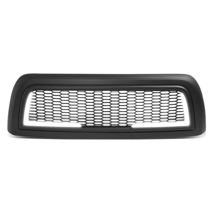 PARRILLA GRILLE - 10-18 DODGE RAM 2500, 3500 - HONEYCOMB MESH - W/ LED DRL LIGHT - LED'S REQUIRE WIRING INTO EXISTING LIGHTING - MATTE BLACK
