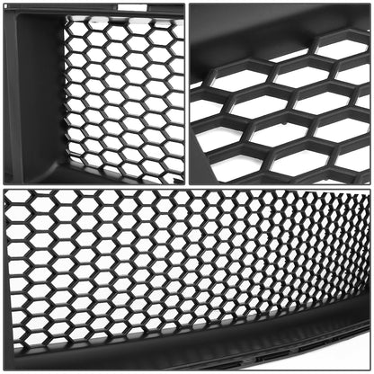 PARRILLA GRILLE - 15-17 FORD MUSTANG - HONEYCOMB MESH - W/ LED DRL LIGHT - BLACK
