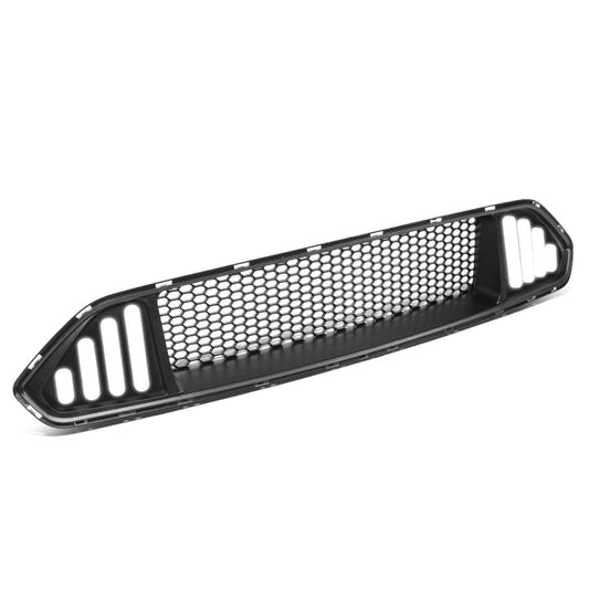 PARRILLA FRONT UPPER GRILLE - 18-20 FORD MUSTANG BASE, ECOBOOST, GT - WIRING TO EXISITNG VEHICLE LIGHTING HARNESS REQUIRED - HONEYCOMB MESH - W/ LED DRL LIGHT - BLACK