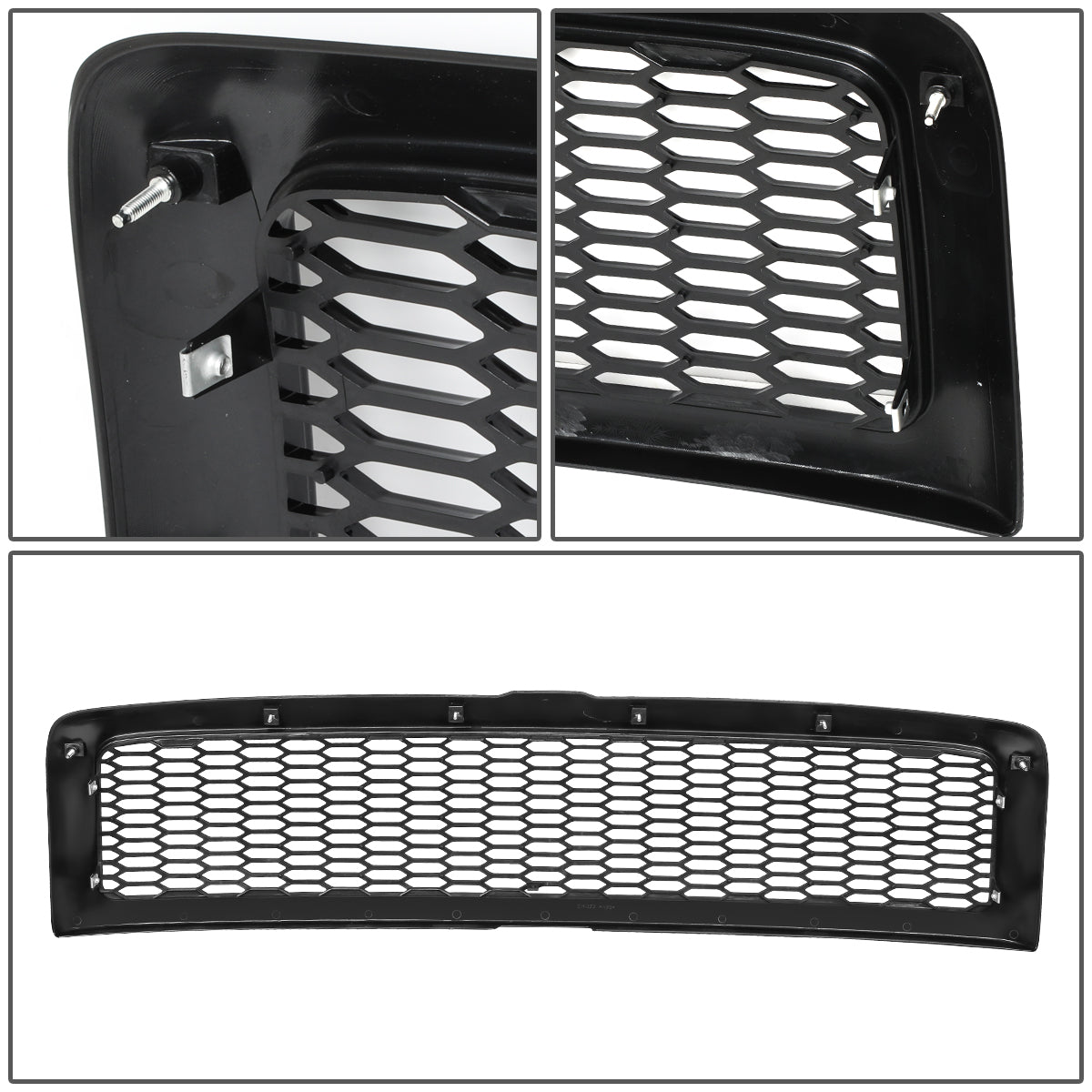 PARRILLA GRILLE - 94-01 DODGE RAM 1500 / 94-02 DODGE RAM 2500, 3500 - HONEYCOMB MESH - BLACK