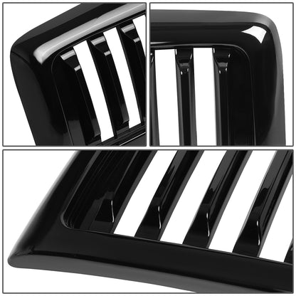 PARRILLA GRILLE - 94-01 DODGE RAM 1500 / 94-02 DODGE RAM 2500, 3500 - VERTICAL FENCE STYLE - BLACK
