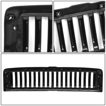 PARRILLA GRILLE - 94-01 DODGE RAM 1500 / 94-02 DODGE RAM 2500, 3500 - VERTICAL FENCE STYLE - BLACK