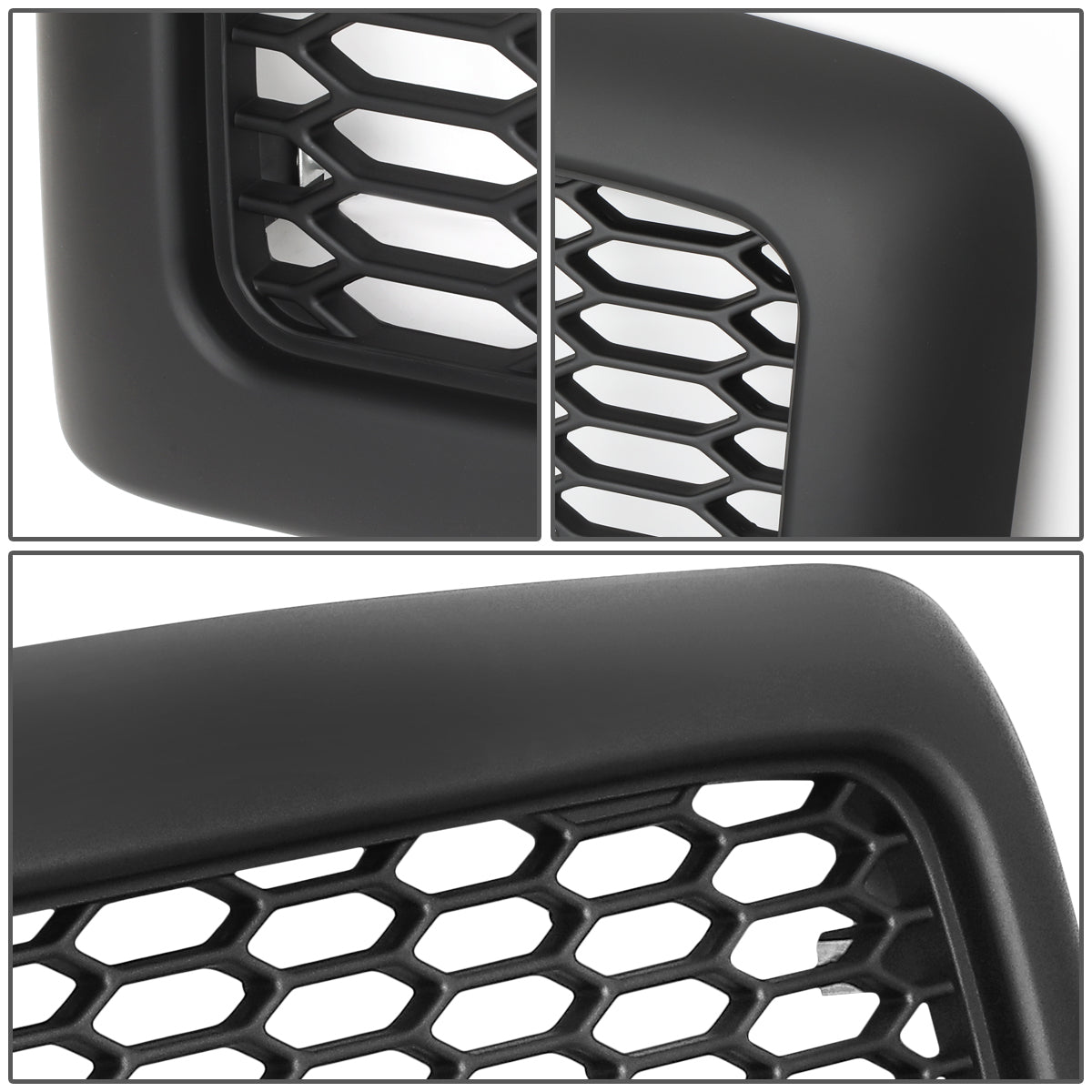 PARRILLA GRILLE - 94-01 DODGE RAM 1500 / 94-02 DODGE RAM 2500, 3500 - HONEYCOMB MESH - MATTE BLACK
