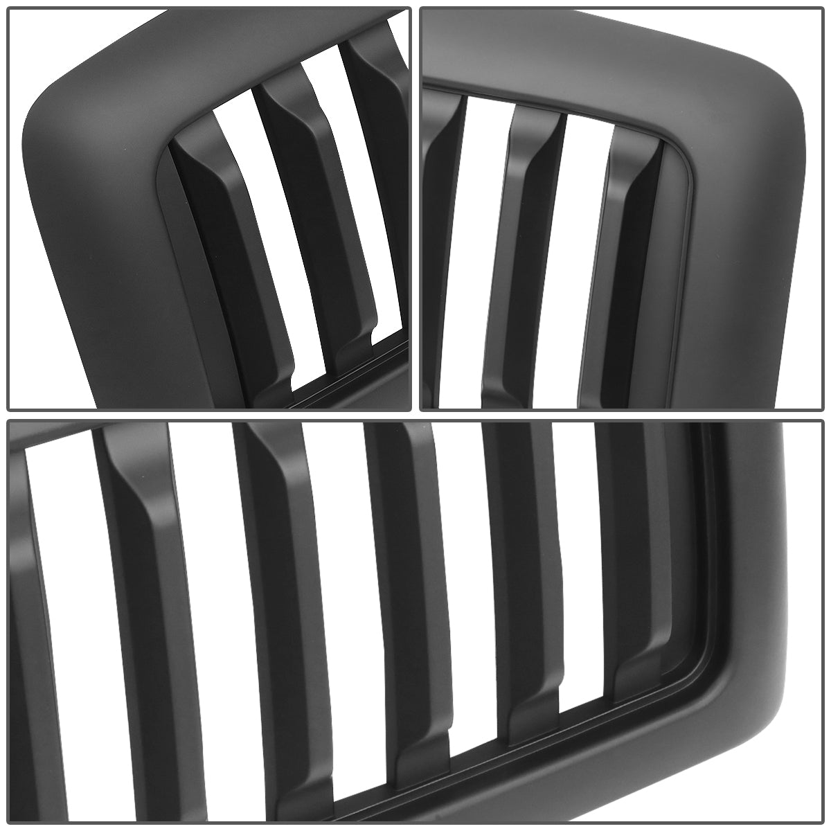 PARRILLA GRILLE - 94-01 DODGE RAM 1500 / 94-02 DODGE RAM 2500, 3500 - VERTICAL FENCE STYLE - MATTE BLACK