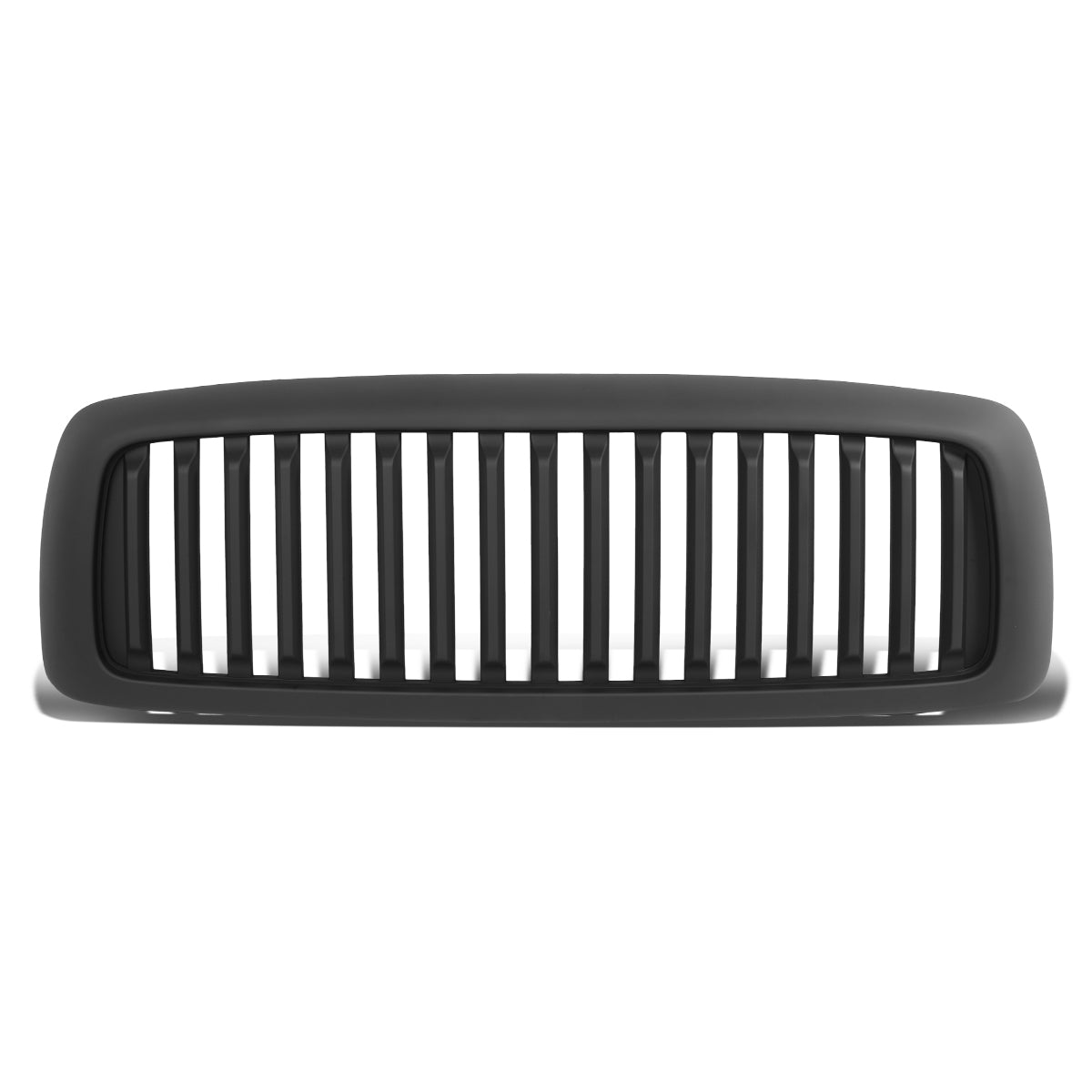 PARRILLA GRILLE - 02-05 DODGE RAM 1500 / 03-05 DODGE RAM 2500, 3500 - VERTICAL FENCE STYLE - MATTE BLACK
