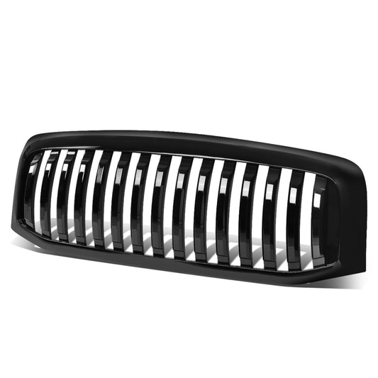 PARRILLA GRILLE - 06-08 DODGE RAM 1500 / 07-09 DODGE RAM 2500, 3500 - VERTICAL FENCE STYLE - BLACK