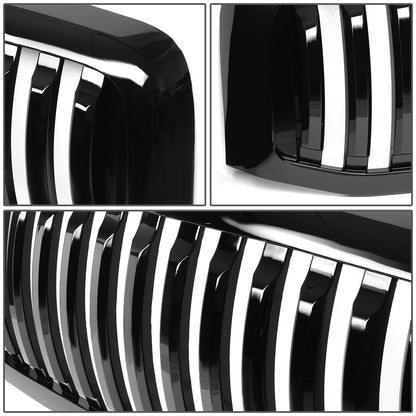 PARRILLA GRILLE - 06-08 DODGE RAM 1500 / 07-09 DODGE RAM 2500, 3500 - VERTICAL FENCE STYLE - BLACK