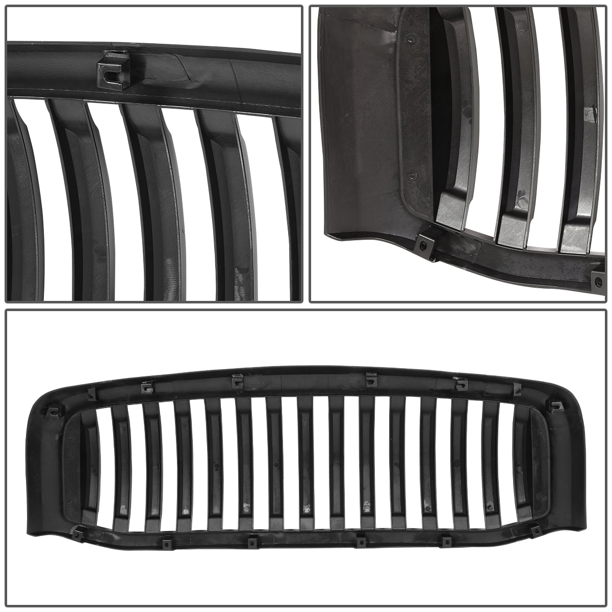 PARRILLA GRILLE - 06-08 DODGE RAM 1500 / 07-09 DODGE RAM 2500, 3500 - VERTICAL FENCE STYLE - BLACK