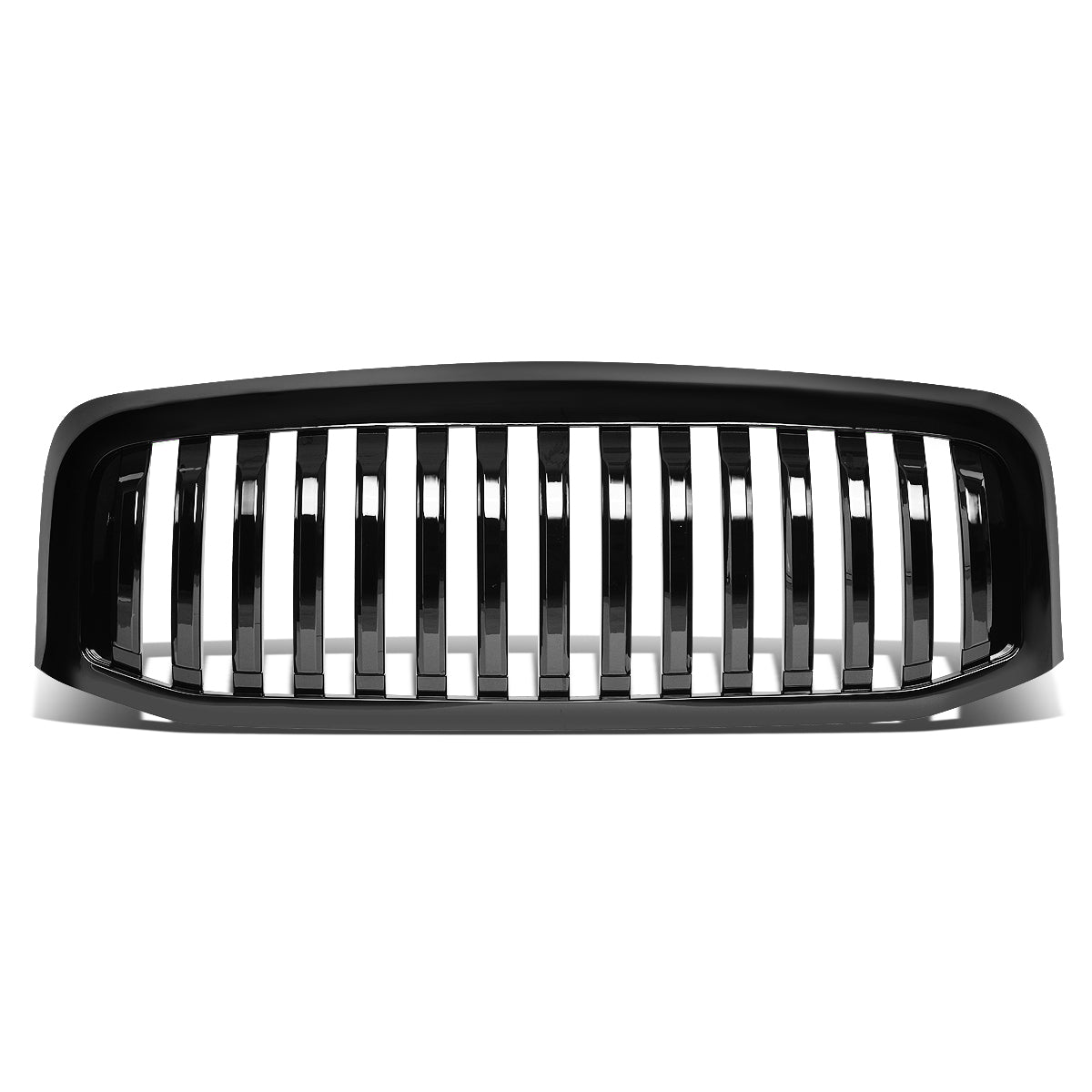 PARRILLA GRILLE - 06-08 DODGE RAM 1500 / 07-09 DODGE RAM 2500, 3500 - VERTICAL FENCE STYLE - BLACK