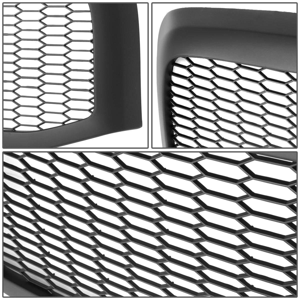 PARRILLA GRILLE - 06-08 DODGE RAM 1500 / 07-09 DODGE RAM 2500, 3500 - HONEYCOMB MESH - MATTE BLACK