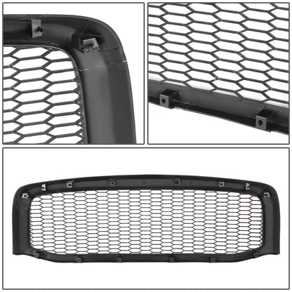 PARRILLA GRILLE - 06-08 DODGE RAM 1500 / 07-09 DODGE RAM 2500, 3500 - HONEYCOMB MESH - MATTE BLACK