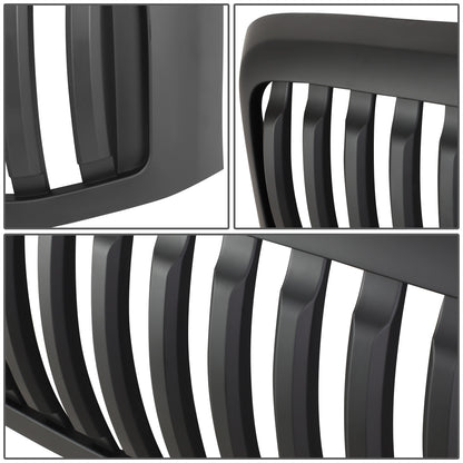 PARRILLA GRILLE - 06-08 DODGE RAM 1500 / 07-09 DODGE RAM 2500, 3500 - VERTICAL FENCE STYLE - MATTE BLACK
