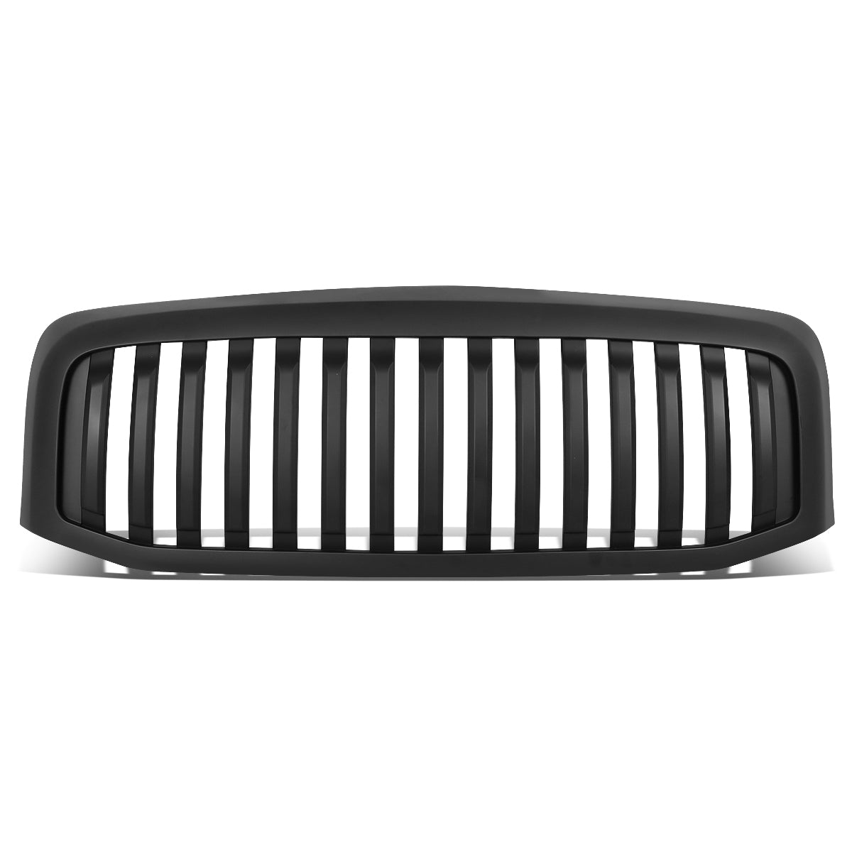 PARRILLA GRILLE - 06-08 DODGE RAM 1500 / 07-09 DODGE RAM 2500, 3500 - VERTICAL FENCE STYLE - MATTE BLACK