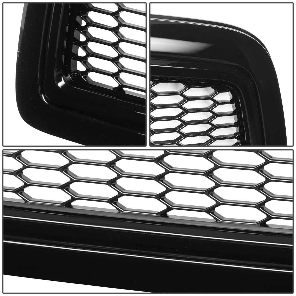 PARRILLA GRILLE - 09-10 DODGE RAM 1500 / 11-12 DODGE RAM 2500, 3500 - HONEYCOMB MESH - BLACK