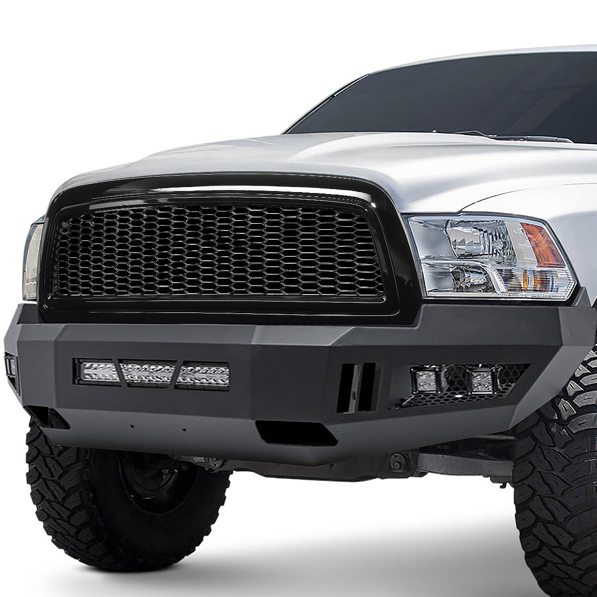 PARRILLA GRILLE - 09-10 DODGE RAM 1500 / 11-12 DODGE RAM 2500, 3500 - HONEYCOMB MESH - BLACK