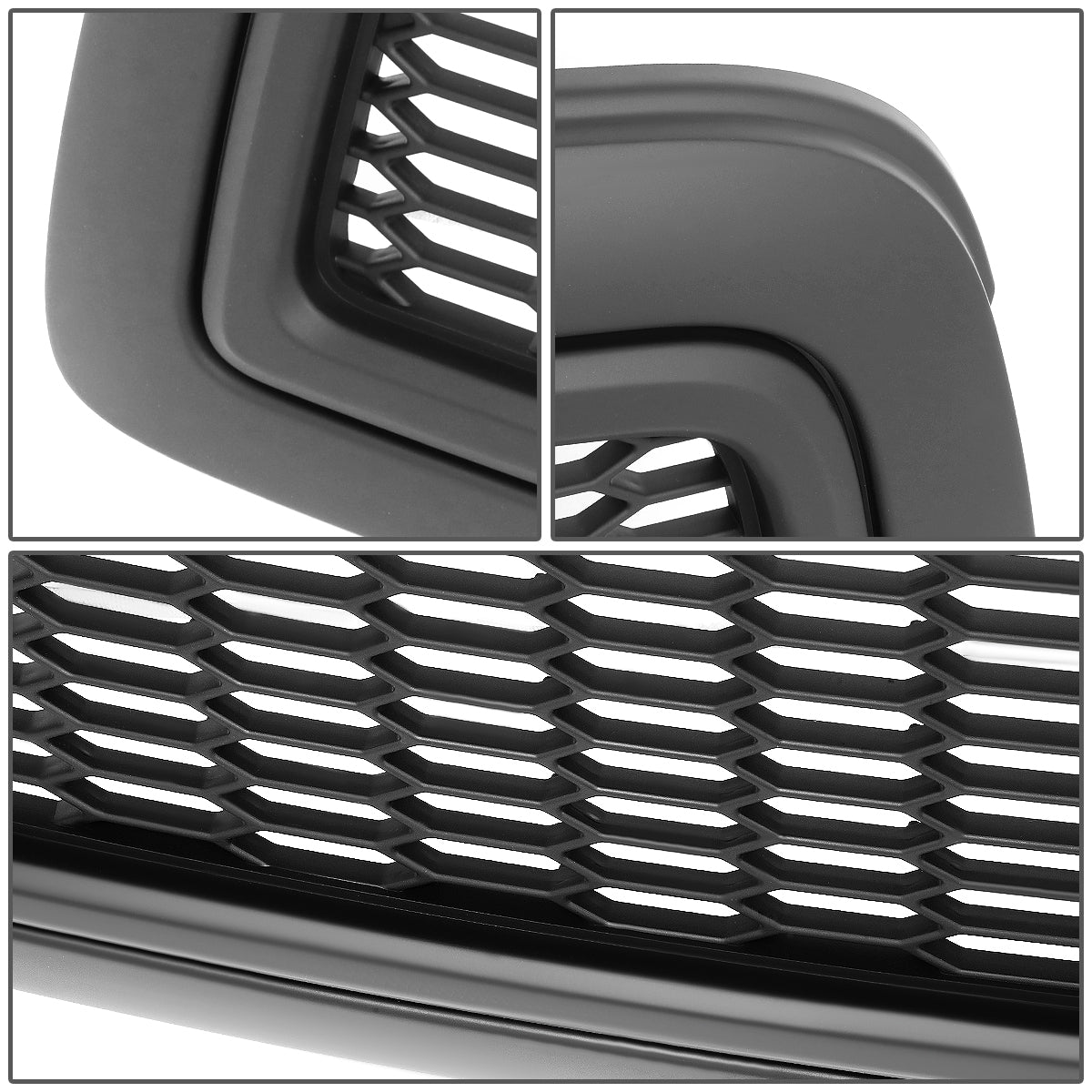 PARRILLA GRILLE - 09-10 DODGE RAM 1500 / 11-12 DODGE RAM 2500, 3500 - HONEYCOMB MESH - MATTE BLACK