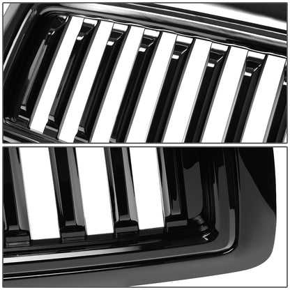 PARRILLA GRILLE - 09-10 DODGE RAM 1500 / 11-12 DODGE RAM 2500, 3500 - VERTICAL FENCE STYLE - BLACK