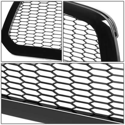 PARRILLA GRILLE - 13-18 DODGE RAM 1500 / 2019 DODGE RAM 1500 CLASSIC - DOES NOT FIT REBEL MODELS - HONEYCOMB MESH - BLACK