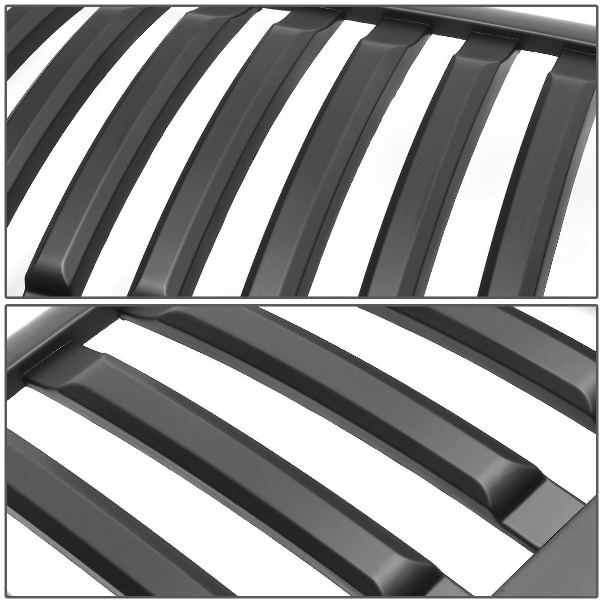 PARRILLA GRILLE - 13-18 DODGE RAM 1500 / 2019 DODGE RAM 1500 CLASSIC - DOES NOT FIT REBEL MODELS - VERTICAL FENCE STYLE - MATTE BLACK