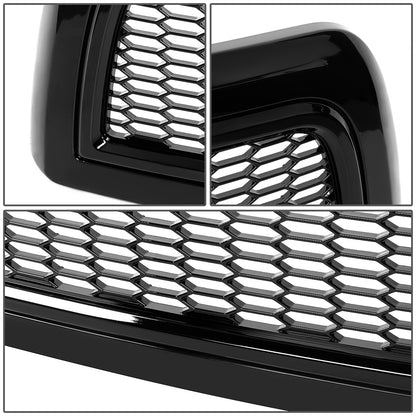 PARRILLA GRILLE - 10-18 DODGE RAM 2500, 3500 - HONEYCOMB MESH - BLACK