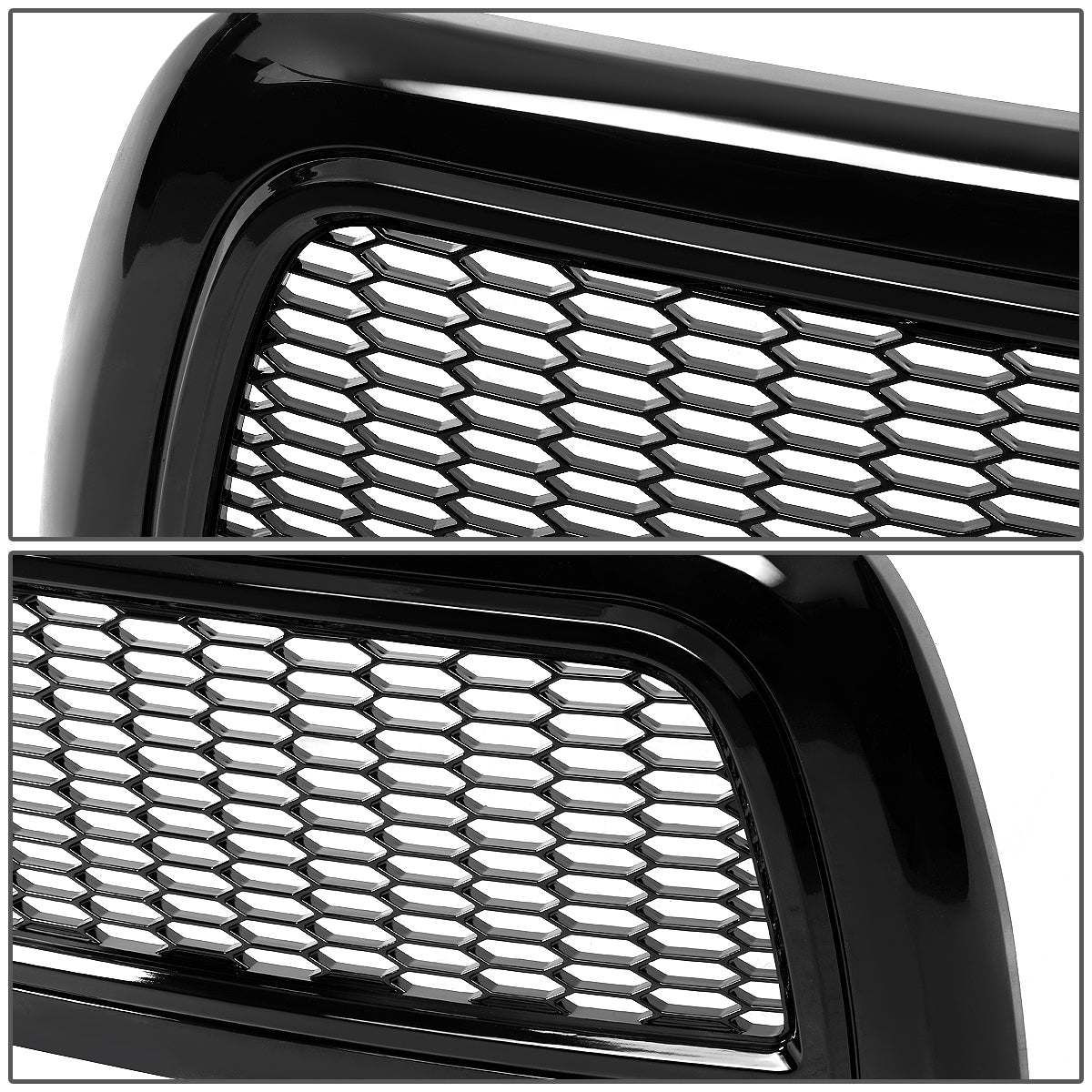 PARRILLA GRILLE - 10-18 DODGE RAM 2500, 3500 - HONEYCOMB MESH - BLACK