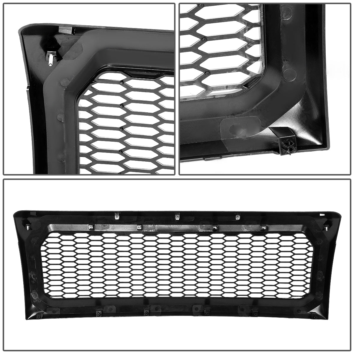 PARRILLA GRILLE - 09-14 FORD F-150 - DOES NOT FIT RAPTOR MODELS - HONEYCOMB MESH - BLACK