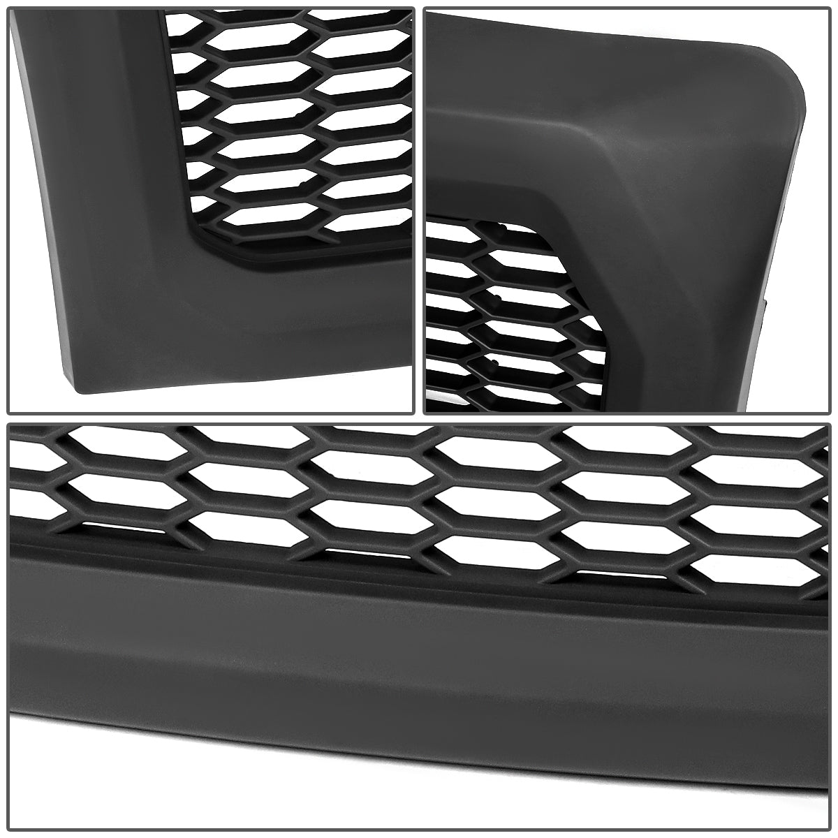 PARRILLA GRILLE - 09-14 FORD F-150 - DOES NOT FIT RAPTOR MODELS - HONEYCOMB MESH - MATTE BLACK