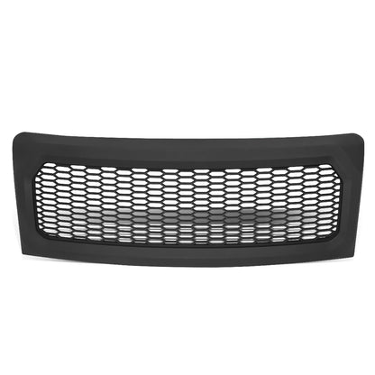 PARRILLA GRILLE - 09-14 FORD F-150 - DOES NOT FIT RAPTOR MODELS - HONEYCOMB MESH - MATTE BLACK