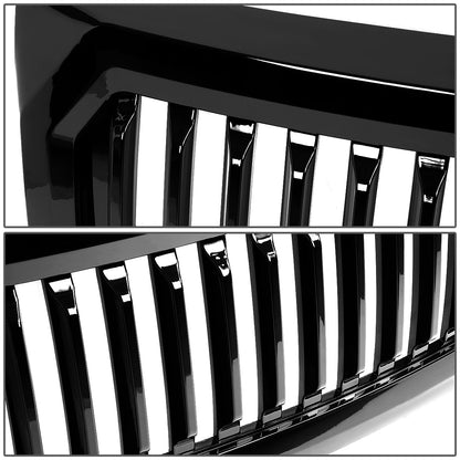 PARRILLA GRILLE - 09-14 FORD F-150 - DOES NOT FIT RAPTOR MODELS - VERTICAL FENCE STYLE - BLACK