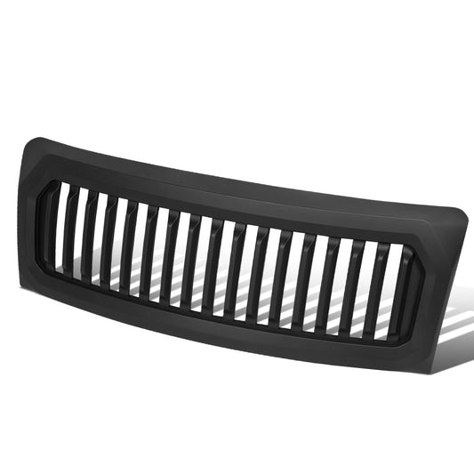 PARRILLA GRILLE - 09-14 FORD F-150 - DOES NOT FIT RAPTOR MODELS - VERTICAL FENCE STYLE - MATTE BLACK