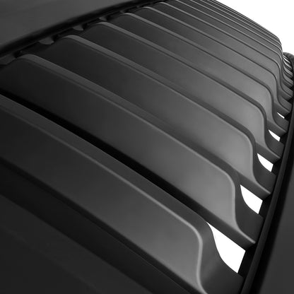 PARRILLA GRILLE - 09-14 FORD F-150 - DOES NOT FIT RAPTOR MODELS - VERTICAL FENCE STYLE - MATTE BLACK