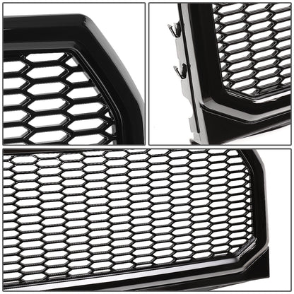 PARRILLA GRILLE - 15-17 FORD F-150 - HONEYCOMB MESH - BLACK