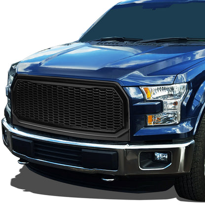 PARRILLA GRILLE - 15-17 FORD F-150 - HONEYCOMB MESH - BLACK