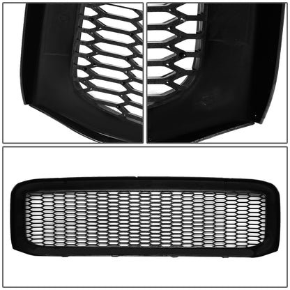 PARRILLA GRILLE - 99-04 FORD F-250, F-350, F-450, F-550 - HONEYCOMB MESH - BLACK