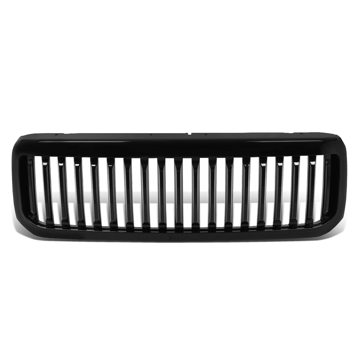 PARRILLA GRILLE - 99-04 FORD F-250, F-350, F-450, F-550 - VERTICAL FENCE STYLE - BLACK