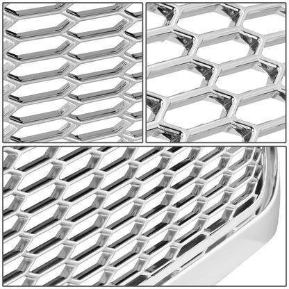 PARRILLA GRILLE - 99-04 FORD F-250, F-350, F-450, F-550 - HONEYCOMB MESH - CHROME