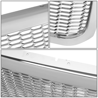 PARRILLA GRILLE - 99-04 FORD F-250, F-350, F-450, F-550 - HONEYCOMB MESH - CHROME