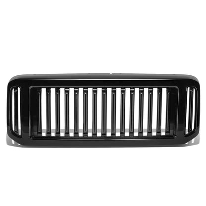 PARRILLA GRILLE - 05-07 FORD F-250, F-350, F-450, F-550 / 2005 FORD EXCUUSION - VERTICAL FENCE STYLE - BLACK