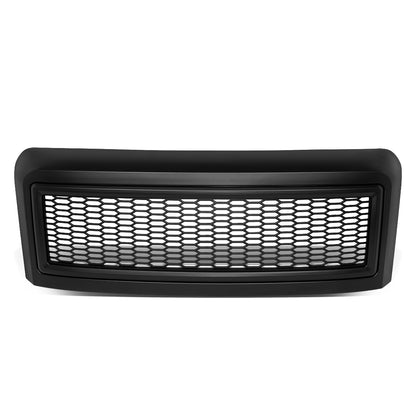 PARRILLA GRILLE - 08-10 FORD F-250, F-350, F-450, F-550 - HONEYCOMB MESH - MATTE BLACK