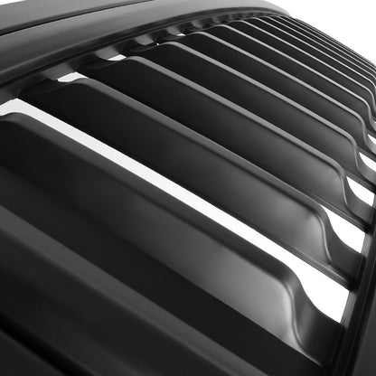 PARRILLA GRILLE - 08-10 FORD F-250, F-350, F-450, F-550 - VERTICAL FENCE STYLE - MATTE BLACK